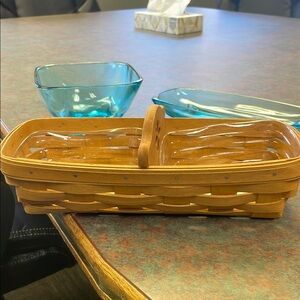 Woven Basket with Handle